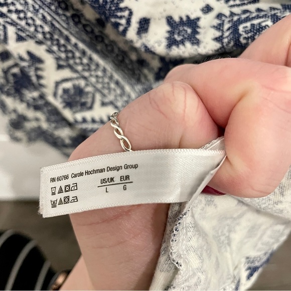 Lucky Brand Blue and White Tank Top - Picture 7 of 7